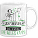 Studiomusikerin Geschenk Tasse Becher Die Frau Die Allen Kann Geschenkidee für eine Studiomusikerin Lustig Weiß Trendation