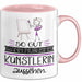 Künstlerin Geschenk Tasse So Gut Kann Nur Eine Künstlerin Aussehen Geschenkidee Geburtstag Weihnachten Lustig Rosa Trendation