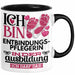 Entbindungspflegerin Ausbildung Start Geschenk Tasse Ich Bin Entbindungspflegerin In Der Ausbildung Ich Darf Das Kaffee-Becher Geschenkidee Schwarz Trendation