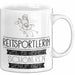 Reitsportlerin Weil Es Keinen Schöneren Beruf Gibt Tasse Geschenk für Eine Reitsportlerin Lustig Weiß Trendation