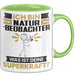 Naturbeobachter Tasse Geschenk für Naturbeobachter Geburtstag Lustiger Spruch Kaffee-Becher Was Ist Deine Superkraft Grün Trendation