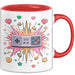 Gamer Tasse Geschenk Lustige Geschenkidee Spruch Für Pixel Krieger Rot Trendation