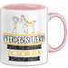 Pferdebesitzerin Weil Es Keinen Schöneren Beruf Gibt Tasse Geschenk für Eine Pferdebesitzerin Lustig Rosa Trendation