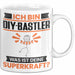 DIY-Bastler Tasse Geschenk für DIY-Bastler Geburtstag Lustiger Spruch Kaffee-Becher Was Ist Deine Superkraft Weiß Trendation