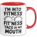 Tacos Liebhaber Tasse Geschenk Lustige Geschenkidee Spruch Fitness Taco In My Mouth Rot Trendation