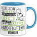 Hundeflüsterin Geschenk Becher Tasse Gott Schuf Alle Menschen Gleich Nur Die Besten Durfeten Hundeflüsterin Werden Geschenkidee Lustig Blau Trendation