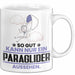 Paraglider Geschenk Tasse So Gut Kann Nur Ein Paraglider Aussehen Geschenkidee Kaffee-Becher Weiß Trendation