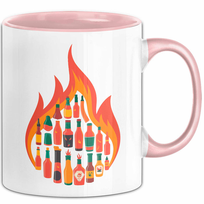 Soßen Enthusiast Tasse Geschenkidee für Geschmacks Fan Rosa Trendation