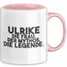 Ulrike Tasse Ulrike – Die Frau. Der Mythos. Die Legende. Geschenk Rosa Trendation