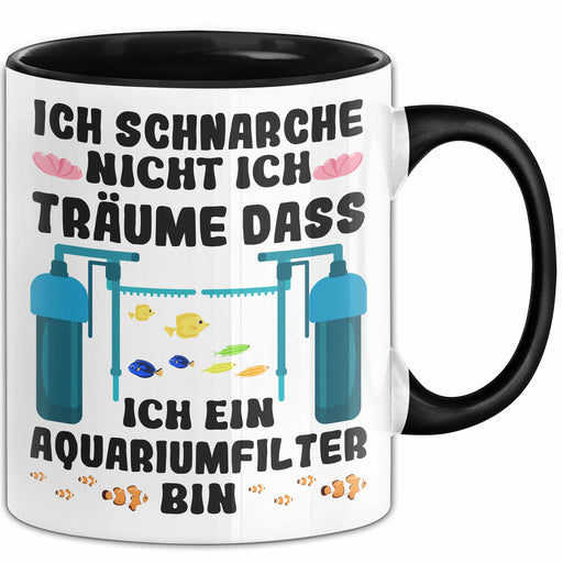 Aquarist Tasse Geschenki Aquarium Geschenkidee Fische Fisch Becken Becher Trendation