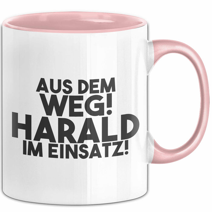 Harald Tasse Aus Dem Weg! Harald Im Einsatz! Geschenk