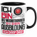 Kfz-Mechatroniker Ausbildung Tasse Geschenk Ich Bin Kfz-Mechatroniker In Der Ausbildung Ich Darf Das Geschenkidee Spruch Schwarz Trendation