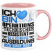 Operationstechnischer Assistent Ausbildung Tasse Geschenk Ich Bin Operationstechnischer Assistent In Der Ausbildung Ich Darf Das Geschenkidee Spruch Rosa Trendation