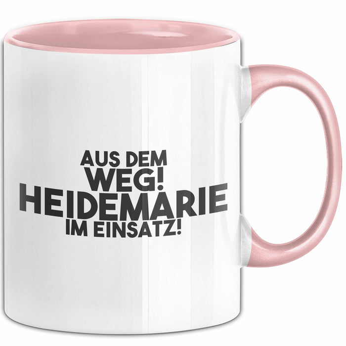 Heidemarie Tasse Aus Dem Weg! Heidemarie Im Einsatz! Geschenk