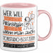 Tonstudio-Besitzerin Tasse Geschenk Spruch Wer Will Schon Prinzessin Sein Wenn Man Auch Tonstudio-Besitzerin Sein Kann Rosa Trendation
