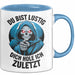 Sensenmann Tasse Geschenk Lustige Geschenkidee Spruch Du Bist Lustig Dich Hole Ich Zuletzt Blau Trendation