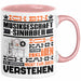 Musikgeschäftsinhaber Geschenk Tasse Lustige Geschenkdiee für einen Musikgeschäftsinhaber Geburtstag Ich Bin Musikgeschäftsinhaber Ich Kann Es Dir Erklären Aber Nicht Für Dich Verstehen Rosa Trendation