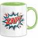Comiczeichner Tasse Geschenkidee Panel Geschichtenerzähler Grün Trendation
