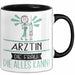 Ärztin Geschenk Tasse Becher Die Frau Die Allen Kann Geschenkidee für eine Ärztin Lustig Trendation