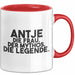 Antje Tasse Antje – Die Frau. Der Mythos. Die Legende. Geschenk Rot Trendation