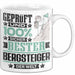 Bergsteiger Geschenk Lustiger Spruch für Bergsteiger Geschenkidee Bester Bergsteiger Der Welt Weiß Trendation