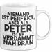 Peter Tasse Niemand Ist Perfekt, Aber Als Peter Ist Er Verdammt Nah Dran Weiß Trendation