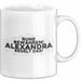 Alexandra Tasse Ruhe Bewahren! Alexandra Regelt Das! Geschenk Weiß Trendation
