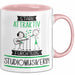 Studiomusikerin Tasse Geschenk Becher Stark Attraktiv Furchtlos Studiomusikerin Lustige Geschenkidee Rosa Trendation