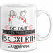 Boxerin Geschenk Tasse So Gut Kann Nur Eine Boxerin Aussehen Geschenkidee Geburtstag Weihnachten Lustig Weiß Trendation