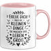 Motivation Tasse Geschenk Freue Dich Ueber Kleine Dinge Geschenkidee Geburtstag Rosa Trendation