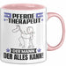 Pferdetherapeut Tasse Geschenk für Pferdetherapeut Der Mann Der Alles Kann Geschenkidee zum Geburtstag Rosa Trendation
