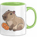 Capybara Tasse Geschenk Lustig Capybara-Liebhaber Grün Trendation