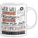 Plattenproduzentin Tasse Geschenk Spruch Wer Will Schon Prinzessin Sein Wenn Man Auch Plattenproduzentin Sein Kann Weiß Trendation