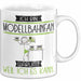 Modellbahnfan Tasse Geschenk Ich Bin Modellbahnfan Warum Weil Ich Es Kann Geschenkidee Geburtstag Weiß Trendation