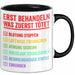 Rettungsdienst Notfallsanitäter Tasse Geschenk Lustige Geschenkidee Spruch Erst Behandeln Was Zuerst Tötet Trendation