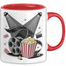 Filmfan Tasse Geschenkidee für Kinoliebhaber Lustiger Spruch Rot Trendation