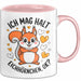 Eichhörnchen Tierliebhaber Tasse Geschenk Lustige Geschenkidee Spruch Ich Mag Halt Einfach Eichhörnchen Rosa Trendation