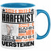 Harfenist Geschenk Tasse Lustige Geschenkdiee für einen Harfenist Geburtstag Ich Bin Harfenist Ich Kann Es Dir Erklären Aber Nicht Für Dich Verstehen Blau Trendation