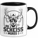 An Scheiss Muass I München Geschenkidee Spruch Hirsch Tasse Kaffee-Becher Trendation