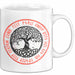 Keltischer Baum des Lebens Tasse Geschenk Geschenkidee Weiß Trendation