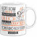 Tonstudio-Besitzerin Geschenk Becher Tasse Gott Schuf Alle Menschen Gleich Nur Die Besten Durfeten Tonstudio-Besitzerin Werden Geschenkidee Lustig Weiß Trendation