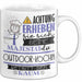 Outdoor-Köchin Tasse Geschenk Lustiger Spruch Bitte Erheben Sie Sich Seine Majestät Die Outdoor-Köchin Betritt Den Raum Weiß Trendation