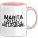 Marita Tasse Marita – Die Frau. Der Mythos. Die Legende. Geschenk Rosa Trendation