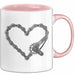 Radfahrer Tasse Geschenkidee für Fahrradfahrer Rosa Trendation