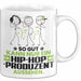 Hip-Hop-Produzent Geschenk Tasse So Gut Kann Nur Ein Hip-Hop-Produzent Aussehen Geschenkidee Kaffee-Becher Weiß Trendation