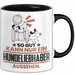 Hundeliebhaber Geschenk Tasse So Gut Kann Nur Ein Hundeliebhaber Aussehen Geschenkidee Kaffee-Becher Schwarz Trendation