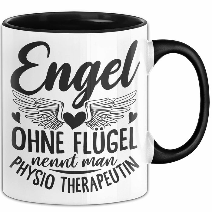 Physiotherapeutin Tasse Geschenk Engel Ohne Flügel Nennt Man Physio Trendation