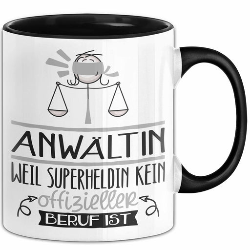 Anwältin Geschenk Tasse Lustiger Spruch Anwältin Weil Superheldin Kein Offizieller Beruf Ist Geschenkidee Trendation