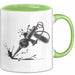 Tätowierer Tasse Geschenkidee Tattoo Meister Lustiger Spruch Geschenkidee Lustig Grün Trendation