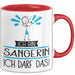 Geschenk für Sängerin Tasse Lustige Geschenkidee Geburtstag Ich Bin Sängerin Ich Darf Das Rot Trendation